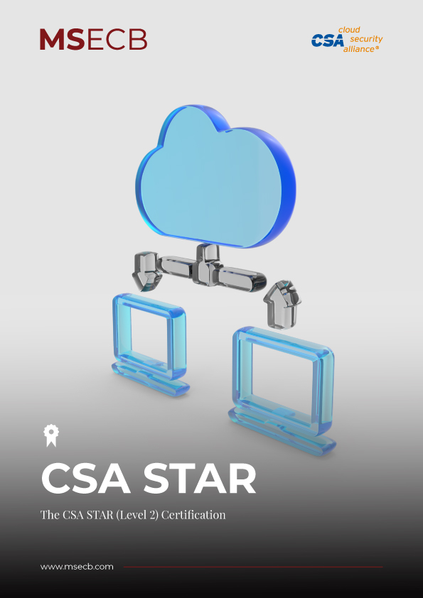 "Cover photo for CSA STAR certification brochure."