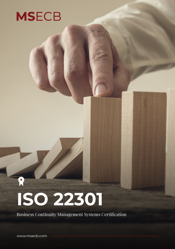 MSECB brochures, ISO 22301 Business Continuity Management Systems Certification
